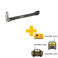 DeWALT DWHT0-55524 Koevoet Fijn Smalle Klauw 250mm - 3253560555245 - DWHT0-55524 - Mastertools.nl