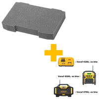 DeWALT DWST83459-1 ToughSystem 2.0 Inlay voor DS166/DS300/DS400 - 3253561834592 - DWST83459-1 - Mastertools.nl