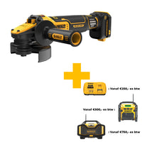 DeWALT DCG416VSN Accu Haakse Slijper 125mm 18V XR Basic Body - 5035048791493 - DCG416VSN-XJ - Mastertools.nl