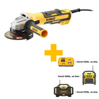 DeWALT DWE4357 Haakse Slijper 125mm 1700 Watt met herstartbeveiliging - 5035048656662 - DWE4357-QS - Mastertools.nl