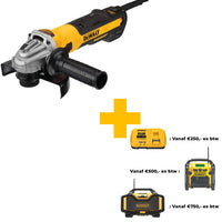 DeWALT DWE4369 Haakse Slijper 125mm 1700 Watt - 5035048656730 - DWE4369-QS - Mastertools.nl