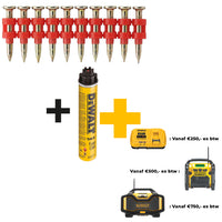 DeWALT C5 Trak-It XH-Nagels - 19x3mm VE=700 +1x Gas - DDF6510019 - 5035048710746 - DDF6510019 - Mastertools.nl