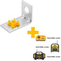 DeWALT Hoekclip (DCN890 & C5) VE=100 - DDF6770000 - 75352959702 - DDF6770000 - Mastertools.nl