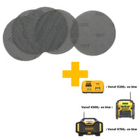 DeWALT DTM8683 Mesh Schuurgaas ø 225mm K240 VE=5 - 5035048543733 - DTM8683-QZ - Mastertools.nl