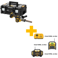 DeWALT DCM200NT Accu Stripschuurmachine 13mm 18V XR Basic Body in TSTAK - 5035048834459 - DCM200NT-XJ - Mastertools.nl