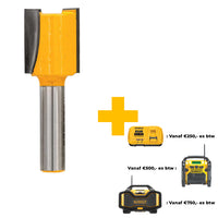 DeWALT DT90009 Freesbit Groeffrees S 8mm 18x20mm - 5035048538555 - DT90009-QZ - Mastertools.nl