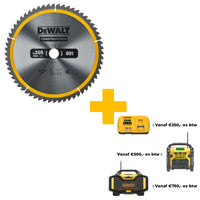 DeWALT Cirkelzaagblad voor Hout | Construction | Ø 305mm Asgat 30mm 60T - DT1960-QZ - 5035048095775 - DT1960-QZ - Mastertools.nl