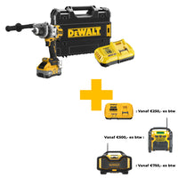 DeWALT DCD1007WW1T Accu klop-/schroefboormachine 18V XR 8.0Ah in TSTAK - 5035048835937 - DCD1007WW1T-QW - Mastertools.nl