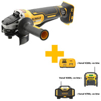 DeWALT DCG413N Accu haakse slijper 115mm 18V XR Basic Body - 5035048835814 - DCG413N-XJ - Mastertools.nl