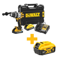 DeWALT DCD1007H2T Accu klop-/schroefboormachine 18V XR 5.0Ah POWERSTACK in TSTAK - - - Mastertools.nl