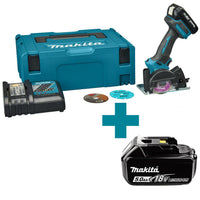 Makita DMC300RAJ Accu Doorslijper 76mm LXT 18 V 2.0Ah in Mbox - 0088381765572 - DMC300RAJ - Mastertools.nl