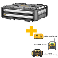 DeWALT DWST08520-1 ToughSystem 2.0 DXL Koffer met 2 lades - 3253561085208 - DWST08520-1 - Mastertools.nl