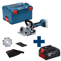 Bosch Professional GFF 18V-22 Accu lamellenfrees 18V Basic Body in L-Boxx - 0601620101 - - - Mastertools.nl