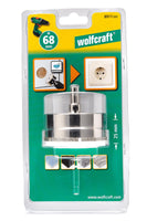 Wolfcraft Diamantboor 68mm voor Tegels Snijdiepte 25mm - 8911000 - 4006885891104 - 8911000 - Mastertools.nl