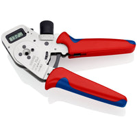 Knipex 97 52 63 DG Vierdoornkrimptang voor gedraaide contacten 195mm - 4003773063209 - 97 52 63 DG - Mastertools.nl