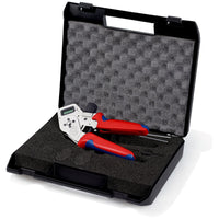 Knipex 97 52 63 DG Vierdoornkrimptang voor gedraaide contacten 195mm - 4003773063209 - 97 52 63 DG - Mastertools.nl