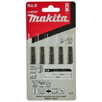 Makita A-85927 No.9 Decoupeerzaagblad voor Hout & Kunststof VE=5 - 0088381149730 - A-85927 - Mastertools.nl