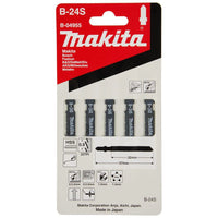 Makita B-04955 B-24S Decoupeerzaagblad voor Metaal & Aluminium VE=5 - 0088381197953 - B-04955 - Mastertools.nl