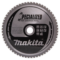 Makita Cirkelzaagblad voor Sandwichpaneel | Specialized | Ø 270mm Asgat 30mm 60T - B-33598 - 0088381422482 - B-33598 - Mastertools.nl