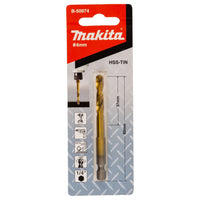 Makita B-50974 Metaalb HSS-Tin slags 6,0x80mm - 0088381464321 - B-50974 - Mastertools.nl