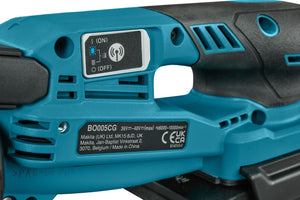 Makita BO005CGZ Accu vlakschuurmachine 80x133mm XGT 40 V Max Basic Body - 0197050005601 - BO005CGZ - Mastertools.nl