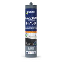 Bostik H750 Seal'N'Bond Premium zwart 290ml - 30614702 - - - Mastertools.nl