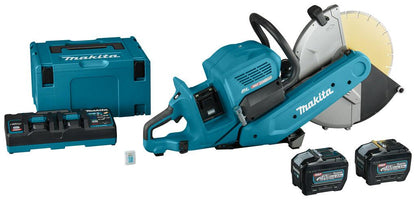 Makita CE002GL204X Accu Doorslijper 355mm 2 x AWS XGT 40V Max 8.0Ah (2st.) - 8720023192323 - CE002GL204X - Mastertools.nl