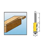 Makita D-09472 Freesbit Kantenfrees + lager S 6mm 9,53x25,4mm - 0088381182232 - D-09472 - Mastertools.nl