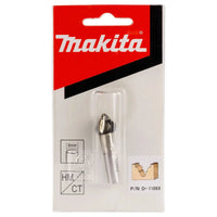 Makita D-11069 Freesbit Sierprofielfrees S 8mm 12,7x9,53mm R2,38 - 0088381166102 - D-11069 - Mastertools.nl