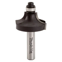 Makita D-11352 Freesbit Kwartrondfrees + lager S 8mm 31,75x15,88mm R9,53 - 0088381166393 - D-11352 - Mastertools.nl