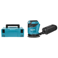 Makita DBO180ZJ Accu Excenter Schuurmachine 18V Basic Body in Mbox - - - Mastertools.nl