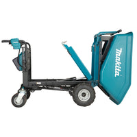 Makita DCU602Z Accu Dumper met elektrisch kiepbare bak LXT 2X18 V Basic Body - 0088381772211 - DCU602Z - Mastertools.nl