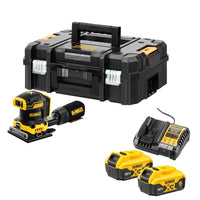 DeWALT DCW200P2 Accu Vlakschuurmachine 18V 5,0Ah in TSTAK - - - Mastertools.nl