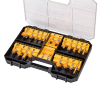 DeWALT DT90017 Frezenset 8mm 22-delig - 5035048538654 - DT90017-QZ - Mastertools.nl