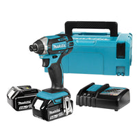 Makita DTD152RTJ Accu slagschroevendraaier 165Nm 18V 5.0Ah in Mbox - 0088381813679 - DTD152RTJ - Mastertools.nl