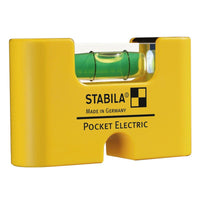 STABILA Pocket Electric waterpas elektricien - 17775 - 4005069177751 - 17775 - Mastertools.nl