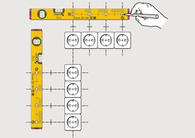 STABILA Type 70 electric waterpas elektricien 43cm - 16135 - - - Mastertools.nl