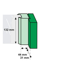 AXA 3302 Raamsluiting F1 linksdraaiend zonder nok - 3302-40-91/E - 8713249190310 - 3302-40-91/E - Mastertools.nl