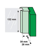 AXA OSL Opbouwsluitkom links voor raamsluiting 3320, 3319 en 3318 - 3319-77-64/E - 8713249074207 - 3319-77-64/E - Mastertools.nl