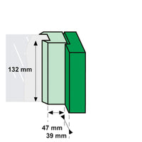 AXA 3319 Veiligheids raamsluiting F1 met cilindersluiting, nok en haakschoot opbouw linksdraaiend - 3319-61-91/GE - 8713249266527 - 3319-61-91/GE - Mastertools.nl