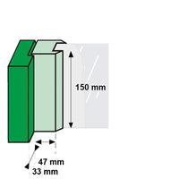 AXA 3329 Veiligheids raamsluiting F8 met cilindersluiting, nok en haakschoot opbouw rechtsdraaiend - 3329-51-38/GE - 8713249261492 - 3329-51-38/GE - Mastertools.nl