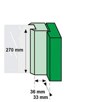 AXA Oyster veiligheids combi-raamsluiting links buitendraaiend - 3355-15-81/R - 8713249243856 - 3355-15-81/R - Mastertools.nl