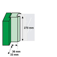 AXA Oyster veiligheids combi-raamsluiting rechts buitendraaiend - 3355-15-81/L - 8713249243870 - 3355-15-81/L - Mastertools.nl