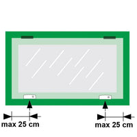 AXA 3016 Raam veiligheidsoplegslot wit - 3016-00-98/G - 8713249106977 - 3016-00-98/G - Mastertools.nl