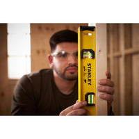 Stanley 0-42-074 Waterpas I-beam 600mm 3 libellen - 3253561420740 - 0-42-074 - Mastertools.nl