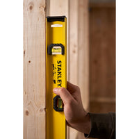 Stanley 0-42-074 Waterpas I-beam 600mm 3 libellen - 3253561420740 - 0-42-074 - Mastertools.nl