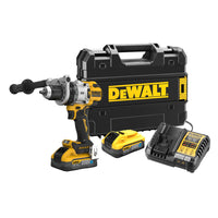 DeWALT DCD1007H2T Accu klop-/schroefboormachine 18V XR 5.0Ah POWERSTACK in TSTAK - 5035048806821 - DCD1007H2T-QW - Mastertools.nl