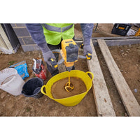 DeWALT DCD240X2 XR FlexVolt Accu Mixer 160mm 54V 9.0Ah Li-ion in opbergtas - 5035048668344 - DCD240X2-QW - Mastertools.nl