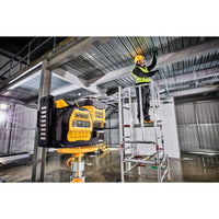 DeWALT DCE089D1G18 Accu kruislijnlaser groen 3x360° 12V/18V XR 2.0Ah in Koffer - - - Mastertools.nl