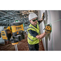 DeWALT DCE089D1G18 Accu kruislijnlaser groen 3x360° 12V/18V XR 2.0Ah in Koffer - - - Mastertools.nl